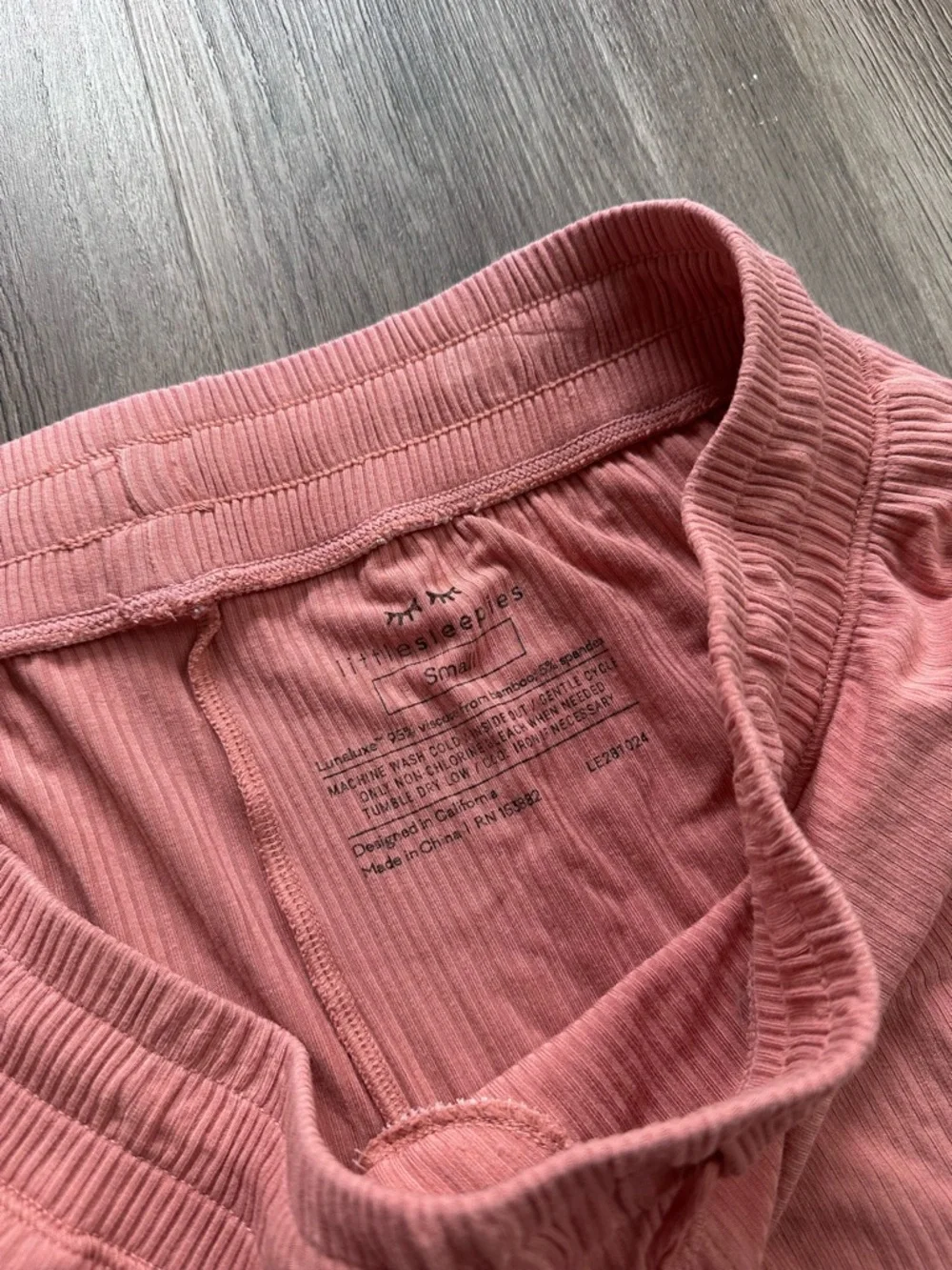 Little Sleepies Ribbed Jogger Pants - Picture 5 of 5